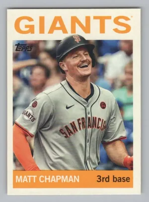 Matt Chapman 2025 Topps Archives San Francisco Giants