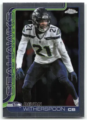 Devon Witherspoon 2025 Topps Chrome Seattle Seahawks