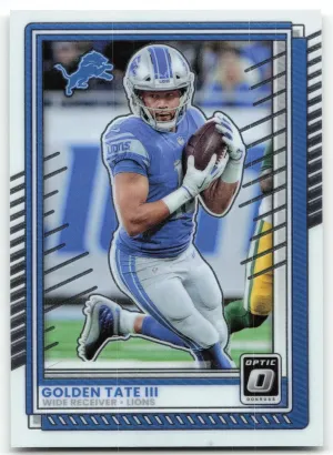 Golden Tate III 2025 Donruss Optic Lions