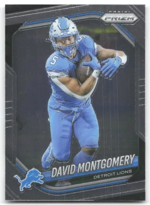 David Montgomery 2025 Panini Prizm Detroit Lions