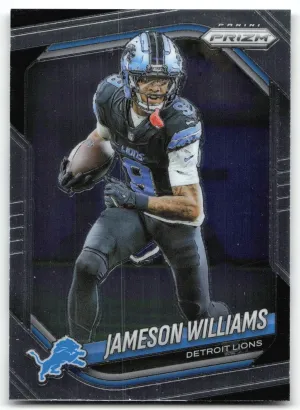 Jameson Williams 2025 Panini Prizm Detroit Lions