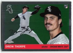 Drew Thorpe Rookie 2025 Topps Chrome Platinum Chicago White Sox