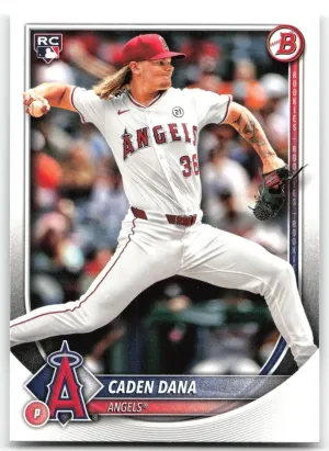 Caden Dana RC 2025 Bowman Los Angeles Angels