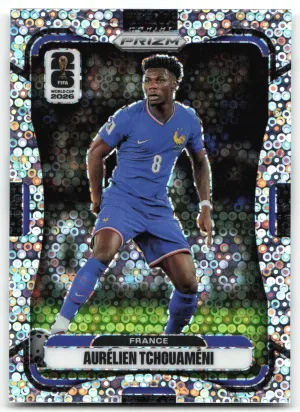 Aurelien Tchouameni 2026 Panini Prizm FIFA World Cup Disco Prizm France