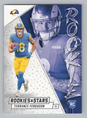 Terrance Ferguson 2025 Panini Rookies & Stars Rookie Exclusive Los Angeles Rams
