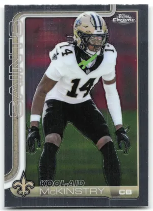 Kool-Aid McKinstry 2025 Topps Chrome New Orleans Saints