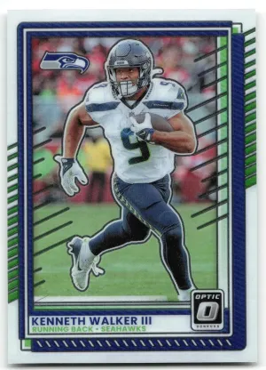 Kenneth Walker III 2025 Donruss Optic Seahawks