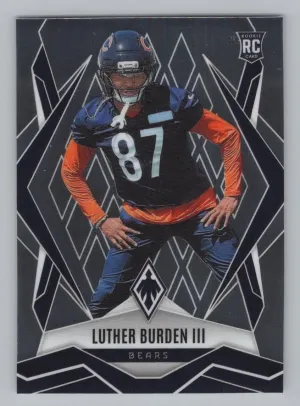 Luther Burden III RC 2025 Panini Phoenix Bears