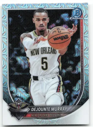 Dejounte Murray 2025-26 Bowman Chrome Mojo Refractors New Orleans Pelicans