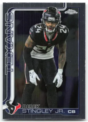 Derek Stingley Jr. 2025 Topps Chrome Houston Texans