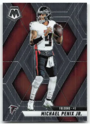 Michael Penix Jr. 2025 Panini Mosaic Atlanta Falcons