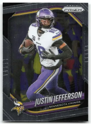 Justin Jefferson 2025 Panini Prizm Minnesota Vikings