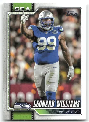 Leonard Williams 2026 Topps Flagship Seattle Seahawks