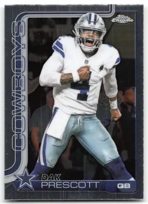 Dak Prescott 2025 Topps Chrome Dallas Cowboys