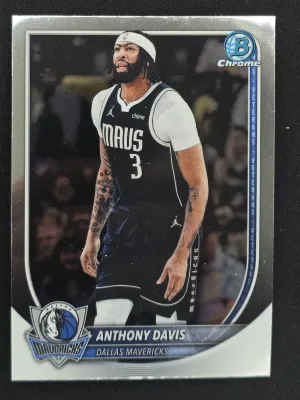 Anthony Davis 2025-26 Bowman Dallas Mavericks