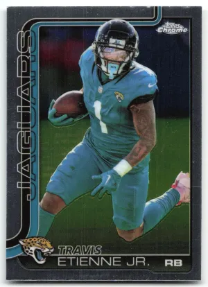 Travis Etienne Jr. 2025 Topps Chrome Jacksonville Jaguars