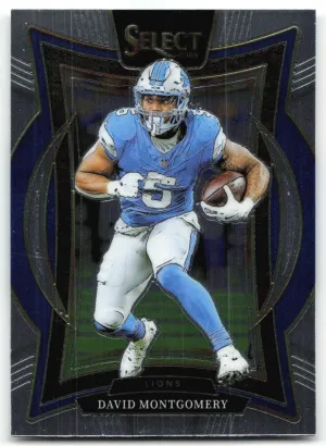 David Montgomery 2024 Panini Select Detroit Lions