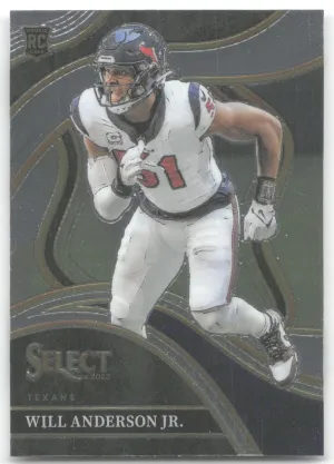 Will Anderson Jr. Rookie 2023 Panini Select Houston Texans