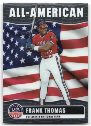 Frank Thomas 2026 Panini Stars & Stripes Prizm USA Baseball All-American