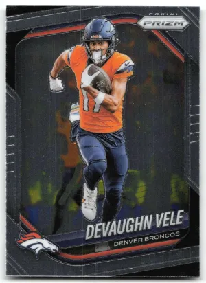 Devaughn Vele 2025 Panini Prizm Denver Broncos