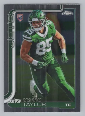 Mason Taylor Rookie 2025 Topps Chrome New York Jets