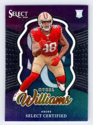 Mykel Williams Rookie 2025 Panini Select Select Certified Rookies 49ers