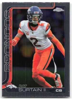 Patrick Surtain II 2025 Topps Chrome Denver Broncos