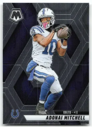 Adonai Mitchell 2025 Panini Mosaic Indianapolis Colts