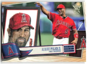 Albert Pujols 2019 Topps Big League Blue Angels