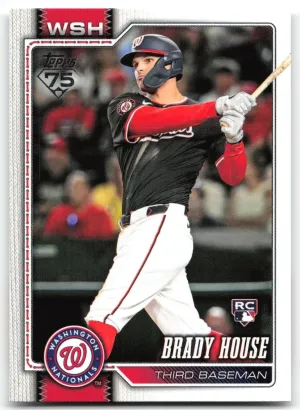 Brady House Rookie 2026 Topps Washington Nationals