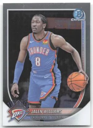Jalen Williams 2025-26 Bowman Chrome Oklahoma City Thunder