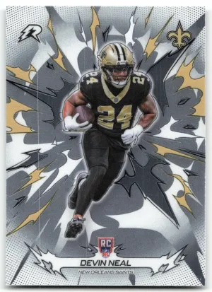 Devin Neal RC 2025 Topps Resurgence New Orleans Saints