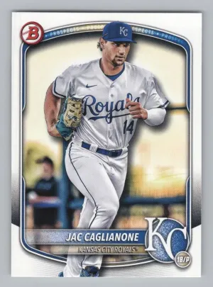 Jac Caglianone 2025 Bowman Prospects Kansas City Royals