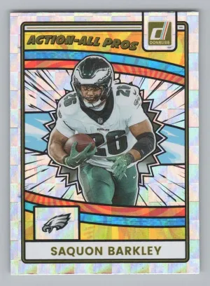 Saquon Barkley 2025 Donruss Action-All Pros Eagles