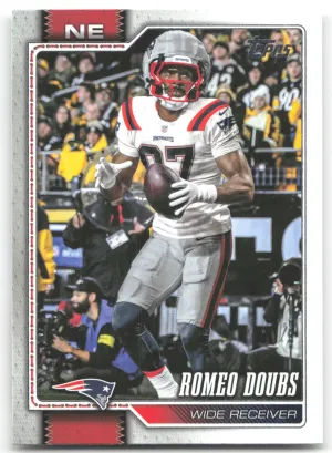 Romeo Doubs 2026 Topps Flagship New England Patriots