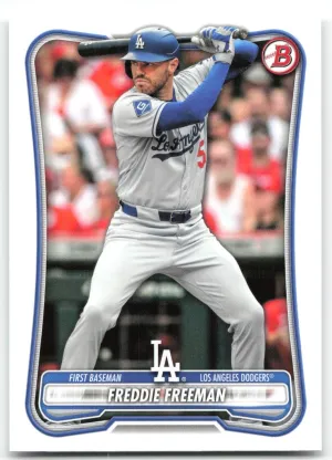 Freddie Freeman 2026 Bowman Los Angeles Dodgers