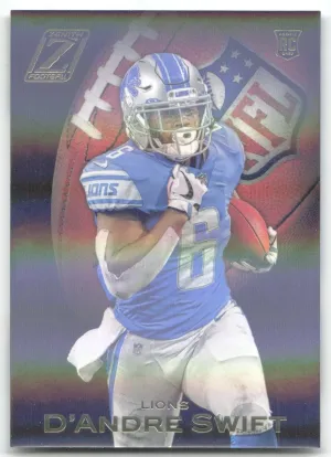 D'Andre Swift Rookie 2020 Zenith Detroit Lions