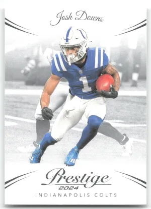 Josh Downs 2024 Panini Prestige Indianapolis Colts