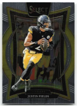 Justin Fields 2024 Panini Select Pittsburgh Steelers