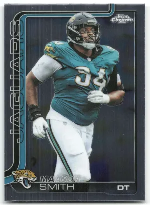 Maason Smith 2025 Topps Chrome Jacksonville Jaguars