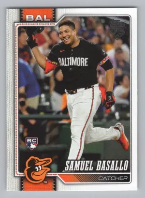 Samuel Basallo Rookie 2026 Topps Baltimore Orioles