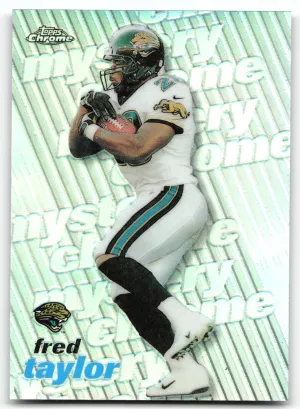 Fred Taylor 1999 Topps Mystery Chrome Refractors Jaguars