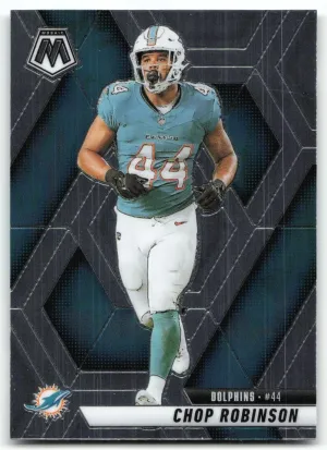 Chop Robinson 2025 Panini Mosaic Dolphins
