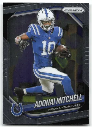 Adonai Mitchell 2025 Panini Prizm Indianapolis Colts