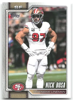 Nick Bosa 2026 Topps Flagship San Francisco 49ers