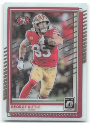George Kittle 2025 Donruss Optic San Francisco 49ers