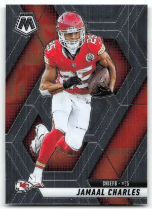 Jamaal Charles 2025 Panini Mosaic Kansas City Chiefs