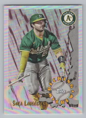 Shea Langeliers 2024 Topps Archives 1996 Topps Wrecking Crew Oakland Athletics