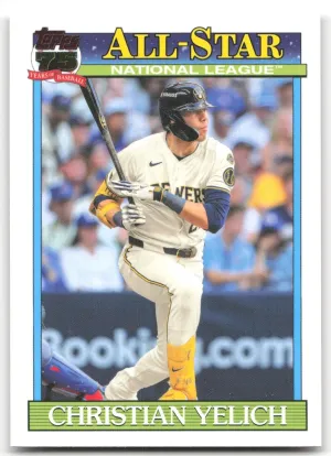 Christian Yelich 2026 Topps 1991 35th Anniversary All-Stars Milwaukee Brewers