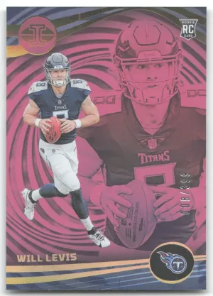 Will Levis Rookie 2023 Panini Illusions Pink Trophy Collection #/399